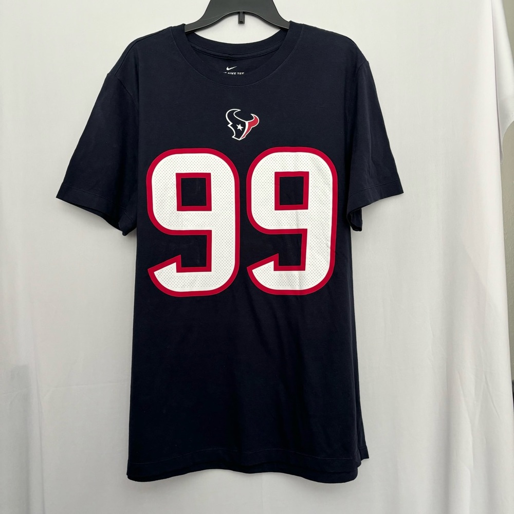 Nike Men's Navy Blue Graphic T-Shirt